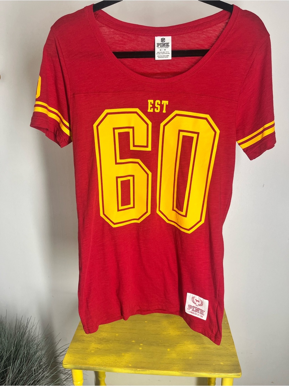Pink by Victoria's Secret - NFL Kansas City Chiefs Scoop Neck Tee